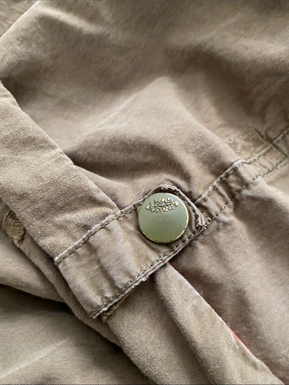 Free People Movement Cargo Parachute Pants. Green Khaki. S. - Picture 12 of 12